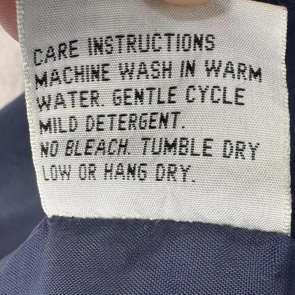 Vintage Eagles Ridge Outfitters Jacket Mens XL Beige Blue Bomber Outdoor - Picture 10 of 14